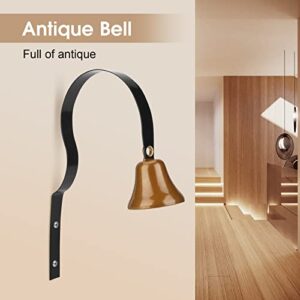 Antique Doorbell, Shopkeepers Bell, Store Door Bell Remind You Customer Coming, Metal Doorbell Loud Clear Tone Anti-Theft for Your House