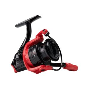 abu garcia max pro spincast reel, size 10, right/left handle position, teflon twin cam for smooth operation