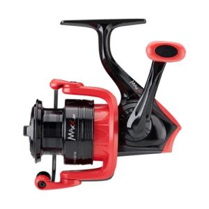 Abu Garcia Max Pro Spincast Reel, Size 10, Right/Left Handle Position, Teflon Twin Cam for Smooth Operation