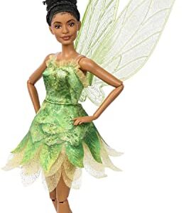 Disney Movie Peter Pan & Wendy Toys, Tinker Bell Fairy Doll with Wings Inspired by Disney’s Peter Pan & Wendy, Gifts for Kids