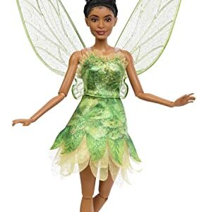 Disney Movie Peter Pan & Wendy Toys, Tinker Bell Fairy Doll with Wings Inspired by Disney’s Peter Pan & Wendy, Gifts for Kids