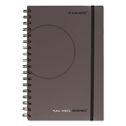 At-A-Glance 80620330 Plan. Write. Remember. Planning Notebook Two Days Per Page 6 x 9 Gray