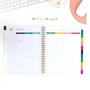 At-A-Glance Emily Ley 2023 Planner Weekly/Monthly 11"x8.375" Happy Stripe