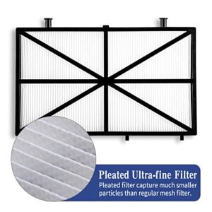 SUNRRA Ultra Fine Filters Compatible with Dolphin Nautilus CC Plus, M200 / M400 / M500, Part# 9991432-R4, Pleated Pool Cleaner Replacement Part, 4 Packs