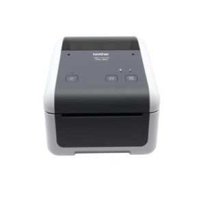 brother td-4520dn entry level direct thermal desktop printer, print labels and receipts, 300 dpi, 6ips, usb 2.0