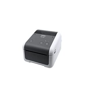 Brother TD-4520DN Entry Level Direct Thermal Desktop Printer, Print Labels and Receipts, 300 dpi, 6ips, USB 2.0