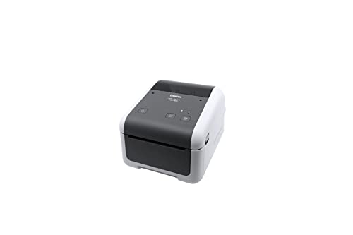 Brother TD-4520DN Entry Level Direct Thermal Desktop Printer, Print Labels and Receipts, 300 dpi, 6ips, USB 2.0