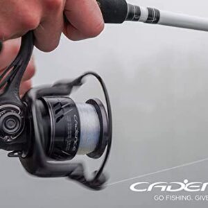 Cadence CC5 Spinning Combo Lightweight with 24-Ton Graphite 2-Piece Graphite Rod Carbon Fiber Drag System Smooth Strong Carbon Composite Frame & Side Plates Reel & Rod Combo(CC5-3000-70M)