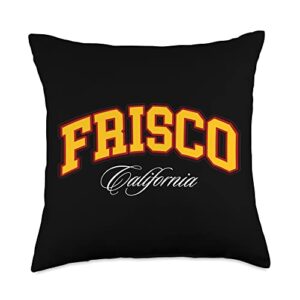 frisco, frisco shirt,frisco pride the bay sf 415 shirt,frisco pride the bay hyphy 415 sf city throw pillow, 18×18, multicolor