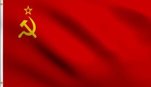 dmse soviet union ussr union of soviet socialist republics national flag 2x3 ft foot 100% polyester 100d flag uv resistant (2′ x 3′ ft foot)