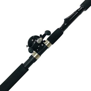 EatMyTackle Sabiki Rig Fishing Rod with Baitcaster Reel Combo (7 ft.)