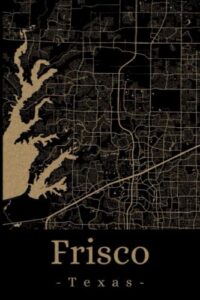 frisco texas: your city, your region, your home! | composition notebook 6×9 blank 120 pages