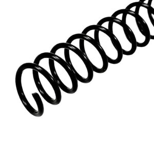 rayson 15.9mm spiral binding coil 5/8″ black coil bindings spines 4:1 pitch 100/box, sbr41159-100b