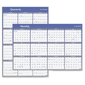 at-a-glance vertical and horizontal erasable yearly wall calendar 2015, 48 x 32 inches (a1152)