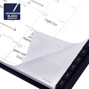 2022 Weekly & Monthly Planner by AT-A-GLANCE, 8-1/2" x 11", Large, Wirebound, DayMinder, Black (GC54507)