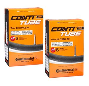 continental tour 28 700×32-47 / 28×1.5-1.75″ – 42mm presta valve – pack of 2 tubes
