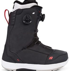 K2 Boundary Clicker X HB Snowboard Boots Mens Sz 9 Black