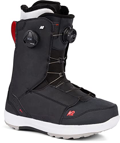 K2 Boundary Clicker X HB Snowboard Boots Mens Sz 9 Black