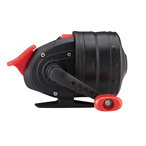 Abu Garcia Abumatic & Max X Spincast Reel and Fishing Rod Combo (Old & New Models), Red, 15 Size Reel - 6'6" - Medium - 2pc