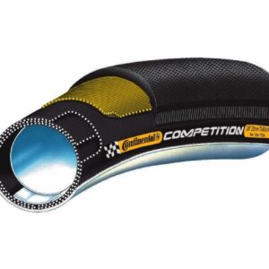 Continental Competition Tubular Road Bicycle Tire with Black Chili (28x25 (27x1), Tubular, Black)