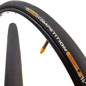 Continental Competition Tubular Road Bicycle Tire with Black Chili (28x25 (27x1), Tubular, Black)