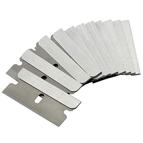 Bates- Single Edge Razor Blade, 50 pc, Razor Blades Scraper, Razor Blades Single Edge, Scraper Blades, Flat Razor Blade, One Edge Razor Blade, Single Sided Razor Blade, Single Edge Blades, Razor blade