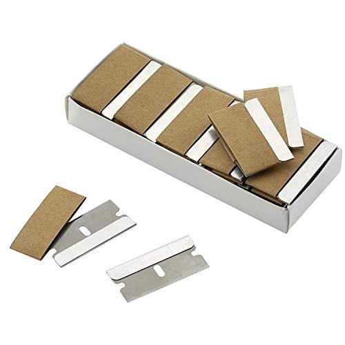 Bates- Single Edge Razor Blade, 50 pc, Razor Blades Scraper, Razor Blades Single Edge, Scraper Blades, Flat Razor Blade, One Edge Razor Blade, Single Sided Razor Blade, Single Edge Blades, Razor blade