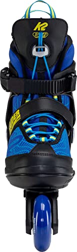 K2 Skate Raider Pro Pack,Blue_Yellow,4-8