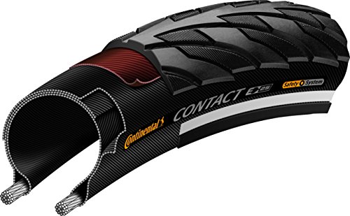 Continental Contact ETRTO (47-559) 26 x 1.75 BW Bike Tires, Black