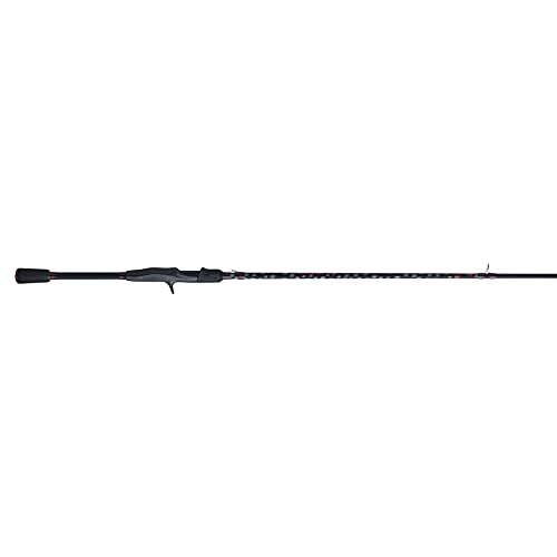 Abu Garcia Vendetta Casting Fishing Rod, Black, 6'6" - Medium Heavy - 1pc