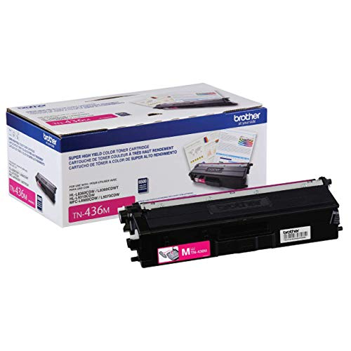 Brother TN-436 Super High Yield Toner Cartridge Set (6,500 Yield)