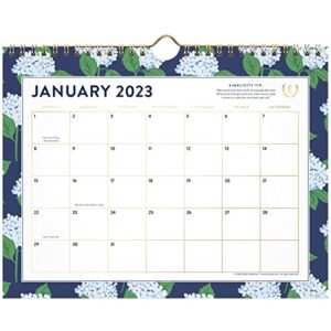 at-a-glance 2023 wall calendar, simplified by emily ley, 11″ x 8-1/2″, small, monthly, carolina dogwood (el91-709)
