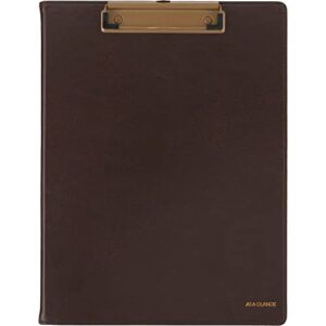 at-a-glance signature collection clipboard with 2023 ry monthly planner, brown, large, 8″ x 11″