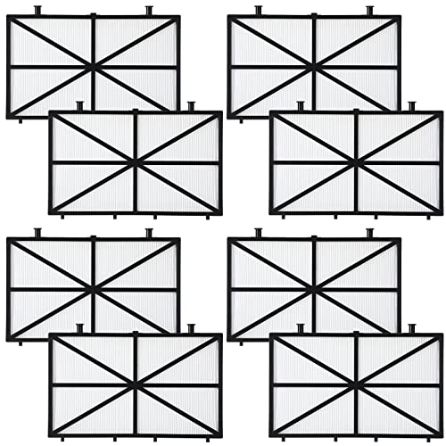 9991432-R4 Ultra Fine Cartridge Filter Panels Robotic Pool Filter Cleaner Replacement Parts Large Filter Panels Pool Cleaner Filter Compatible with Dolphin m400, m500,Nautilus Plus (8 Pieces)