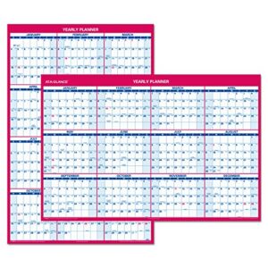 at-a-glance vertical/horizontal wall planner, 48 x 32 inches, white and cream, 2011 (pm326-28)