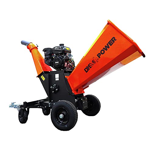 Detail K2 OPC566E 6 in. - 14HP Kinetic Wood Chipper with ELECTRIC Start and AUTO Blade Feed KOHLER CH440 Command PRO Commercial Gas Engine