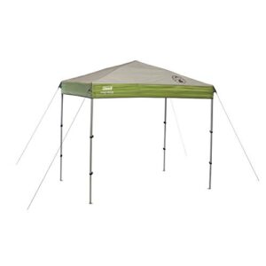 coleman canopy tent, 10 x 10 sun shelter with instant setup, shade canopy