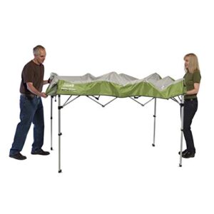 Coleman Canopy Tent, 10 x 10 Sun Shelter with Instant Setup, Shade Canopy