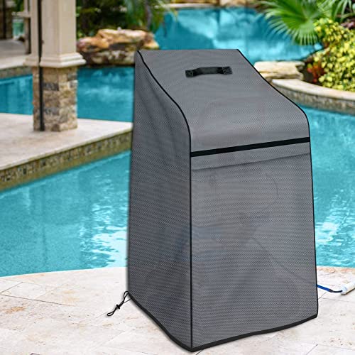 WES Caddy Cover, Suitable for Dolphin Robotic Pool Cleaner Caddy, Grey Thick Classic Caddy Cover, Sunscreen, Waterproof, dustproof, and Breathable Protective Cover