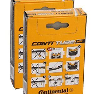 Continental 42mm Presta Valve Tube (2-Pack, 700 x 25-32cc) Slim