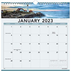 at-a-glance landscape 2023 ry monthly wall calendar, medium, 12″ x 12″