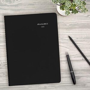 at-a-glance 2020 weekly appointment book/planner, dayminder, 8″ x 11″, large, black (g52000)