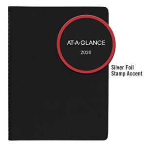 AT-A-GLANCE 2020 Weekly Appointment Book/Planner, DayMinder, 8" x 11", Large, Black (G52000)