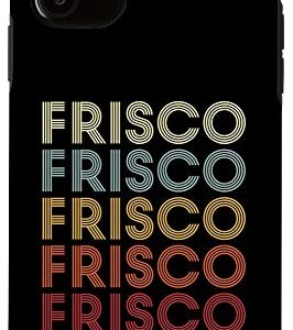 iPhone 11 Frisco Texas Frisco TX Retro Vintage Text Case