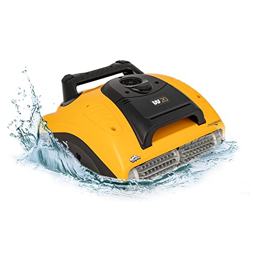 DOLPHIN W20 Commercial Robotic Pool [Vacuum] Cleaner with Caddy - Engineered for Unmatched Cleaning Performance - Ideal for Commercial Swimming Pools up to 68 Feet