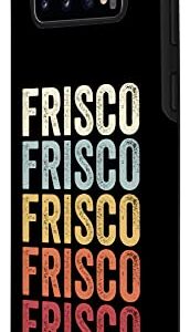 Galaxy S10 Frisco Texas Frisco TX Retro Vintage Text Case