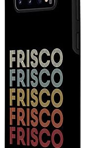 Galaxy S10 Frisco Colorado Frisco CO Retro Vintage Text Case