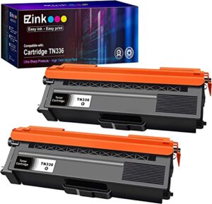 e-z ink (tm) compatible toner cartridge replacement for brother tn336 tn331 tn-336 tn-331 compatible with hl-l8350cdw mfc-l8850cdw mfc-l8600cdw hl-l8350cdwt hl-l8250cdn (black, 2 pack)