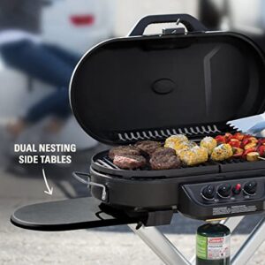 Coleman Gas Grill | Portable Propane Grill | RoadTrip 285 Standup Grill, Black