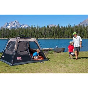 Coleman 4-Person Cabin Tent with Instant Setup | Cabin Tent for Camping Sets Up in 60 Seconds